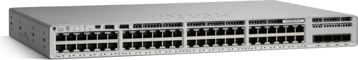 Switch Cisco Catalyst 9200L, 48 porte, 10G Ethernet, Managed, L3