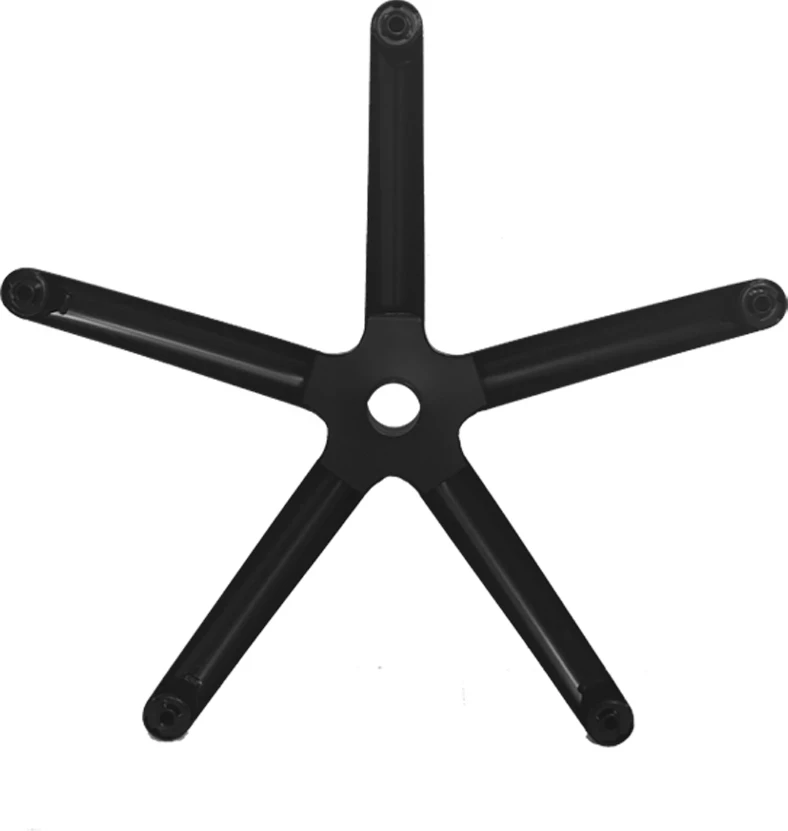 Bazë universale 5-yje për karrige UVI UVIAC15, Ø68 cm, 50 mm, e zezë