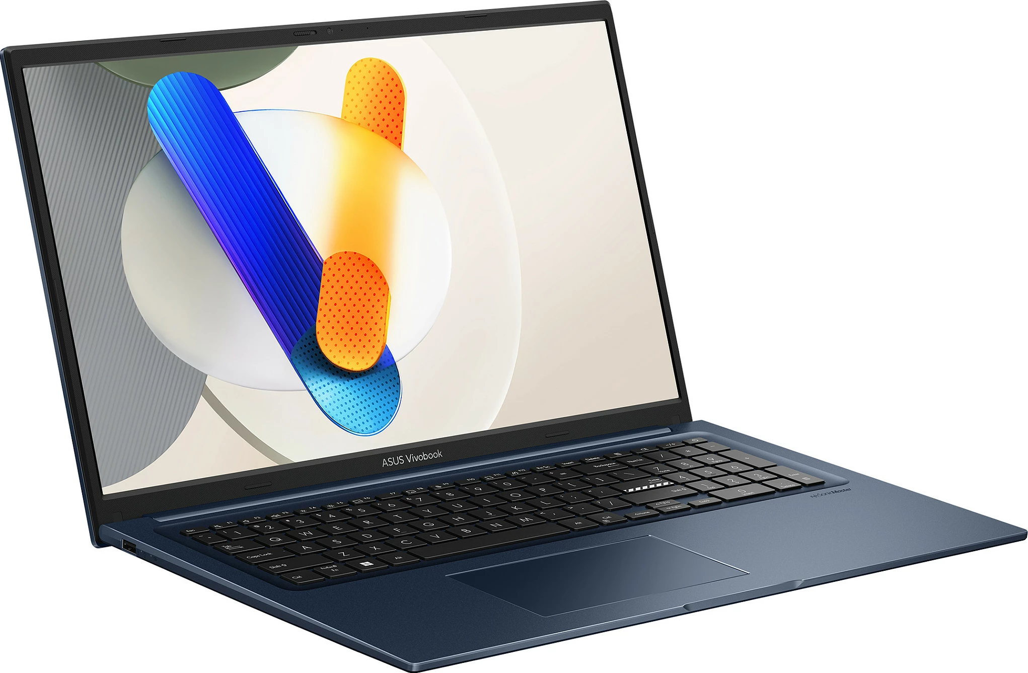 Laptop ASUS Vivobook 17 X1704VA-AU1237W, Core 5 120U, 16GB RAM Memorje, 512GB SSD, 17.3" FHD, Windows 11 Home, Quiet Blue
