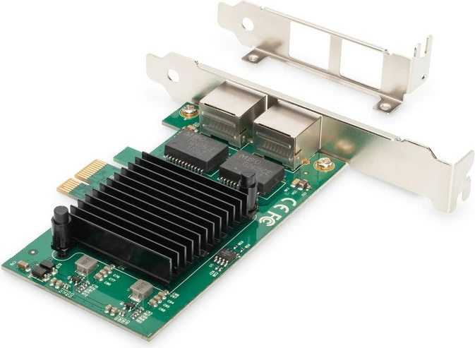 Kartelë rrjeti PCI Express Digitus DN-10132, 2x RJ45 Gigabit, Low Profile