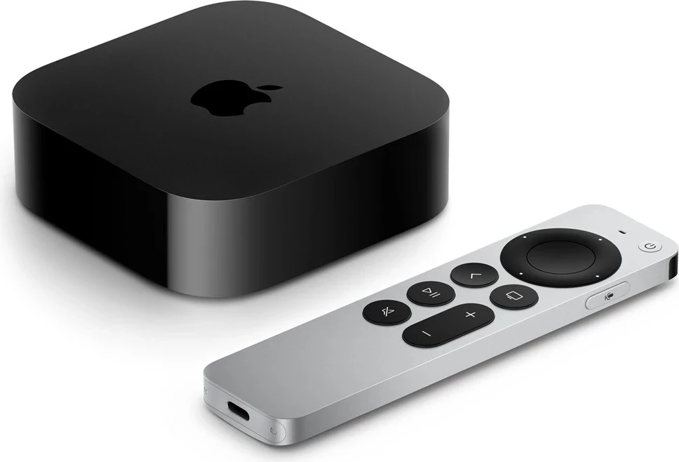 Apple TV 4K 64 GB Wi-Fi, E zezë, E argjendtë