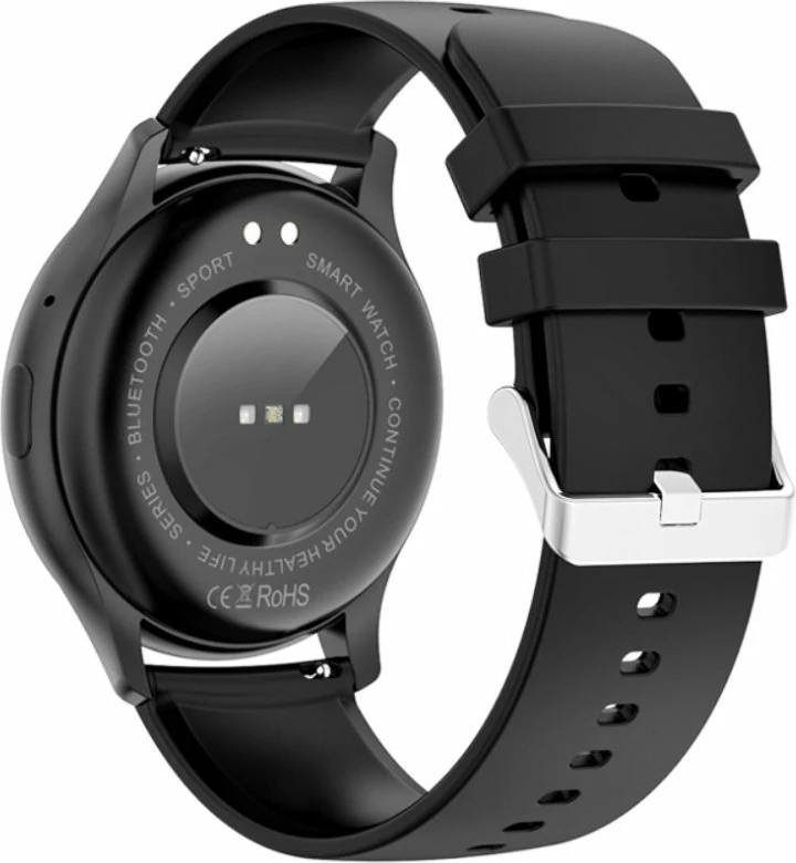 Smartwatch RUBICON unisex, e zezë