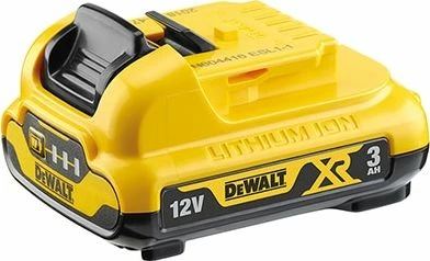Bateri Dewalt DCB124 XR 12V 3.0Ah, e verdhë