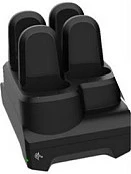 Stacion karikimi për skener barkodi Zebra ShareCradle 4-Slot CR6080-SC400F4WW, i zi
