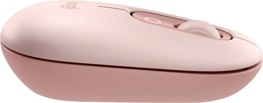 Tastierë wireless me maus Logitech POP ICON COMBO, QWERTZ, Bluetooth, rozë/bardhë