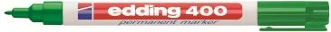 Marker i përhershëm, Edding, 400 4-400004, majë 1 mm, i gjelbër