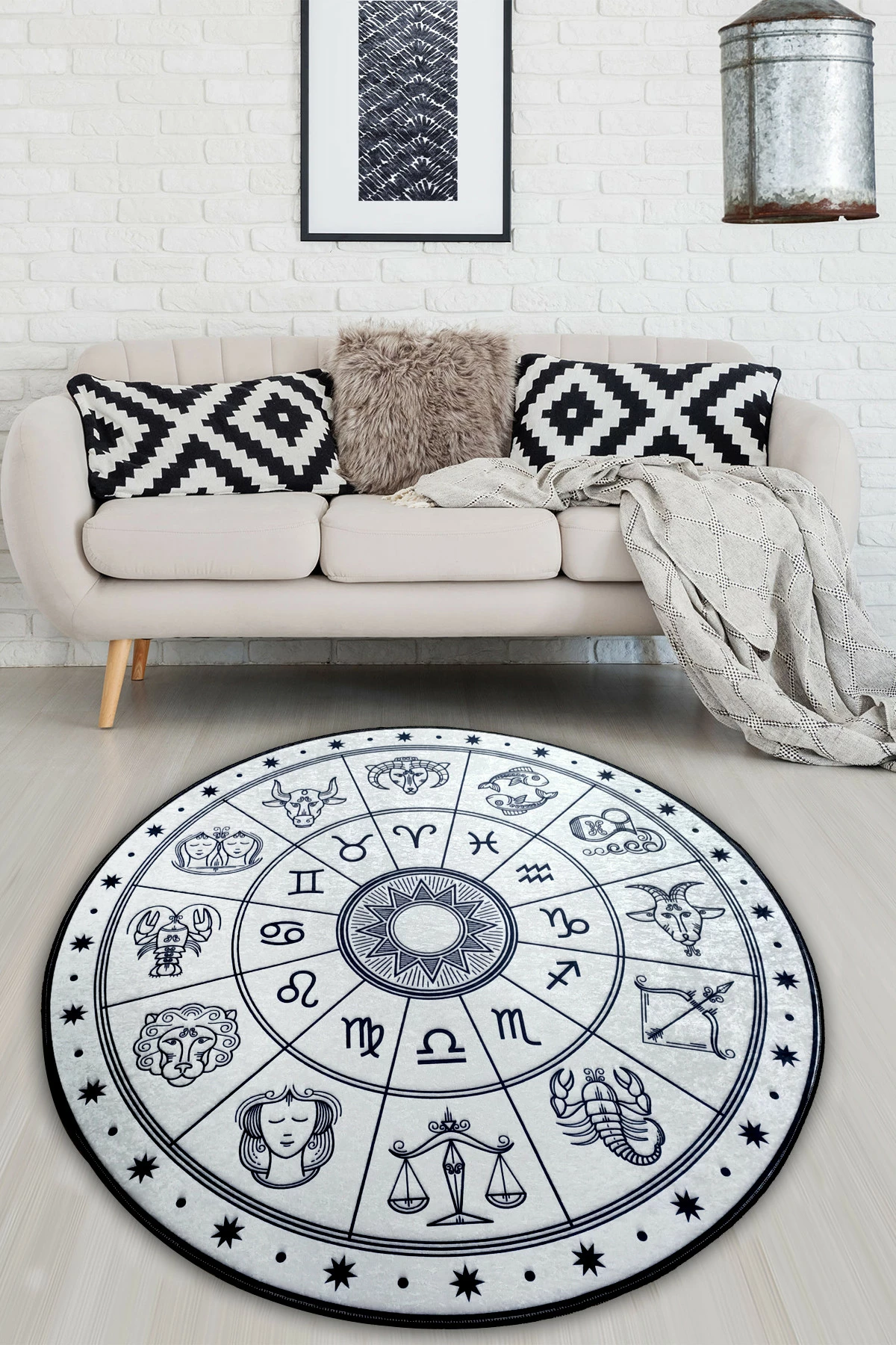 Qilim Horoscope, i bardhë, 100 cm