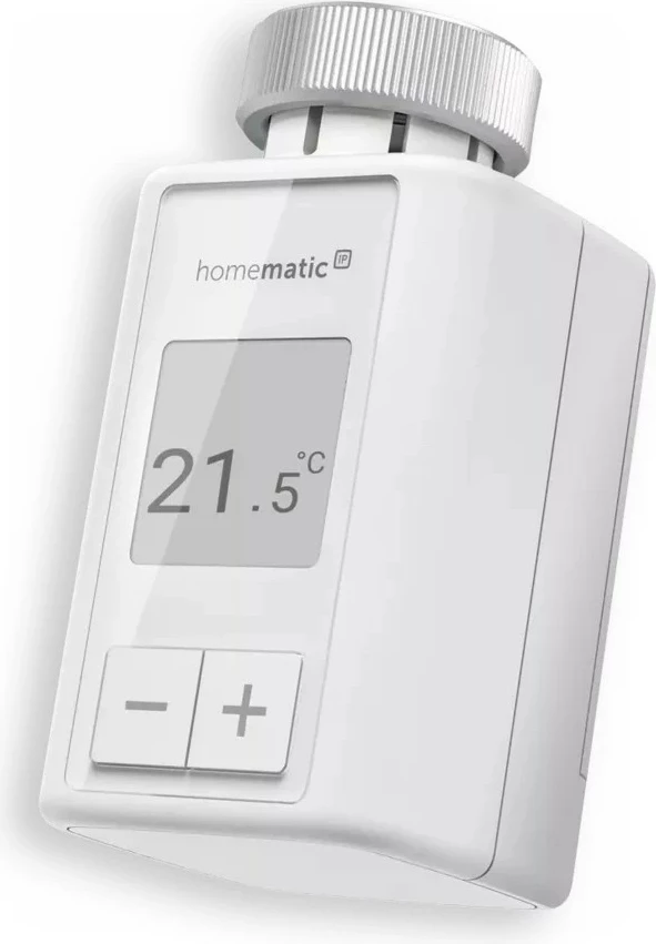 Termostat digjital eQ-3 Homematic IP HmIP-eTRV-F, RF, 869.4 MHz, i bardhë