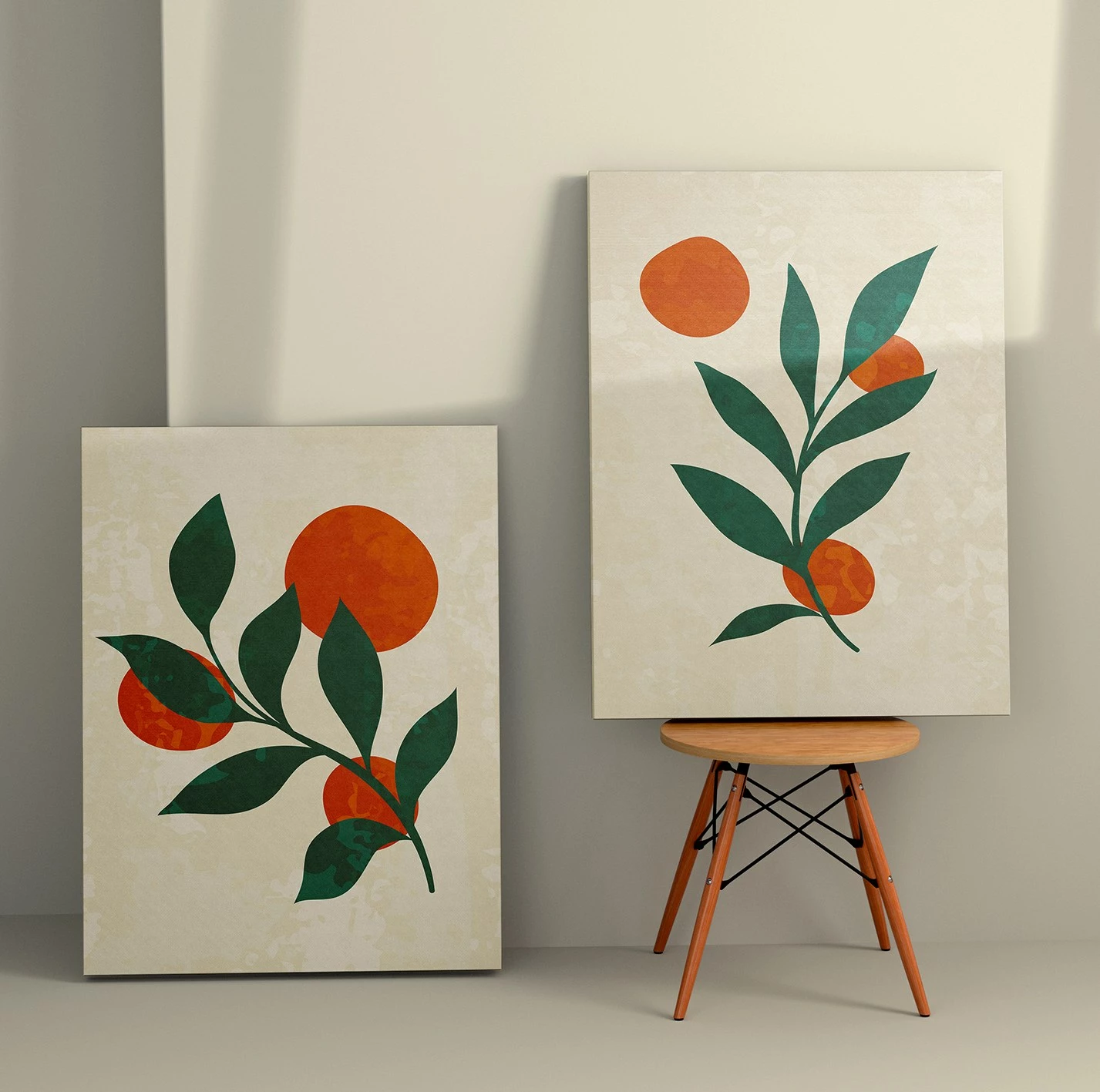 Pikturë dekorative në kanavacë (2 copë), Wallity, 2KNV4359, 70x100 cm