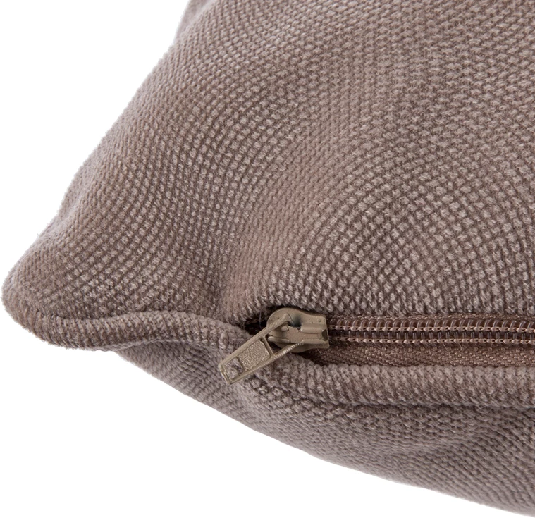 Jastëk dekorativ Lubel, ngjyrë gri-kafe, 30x50cm