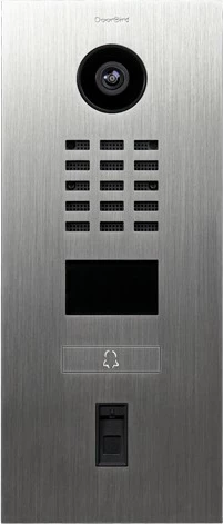 Stacion video dere DoorBird D2101FV, 720p, kënd ultra i gjerë, 180°, sensor PIR, argjendtë