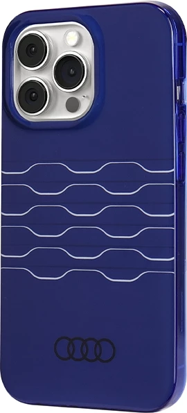 Mbështjellës Audi IML MagSafe për iPhone 13 Pro / 13, Blu