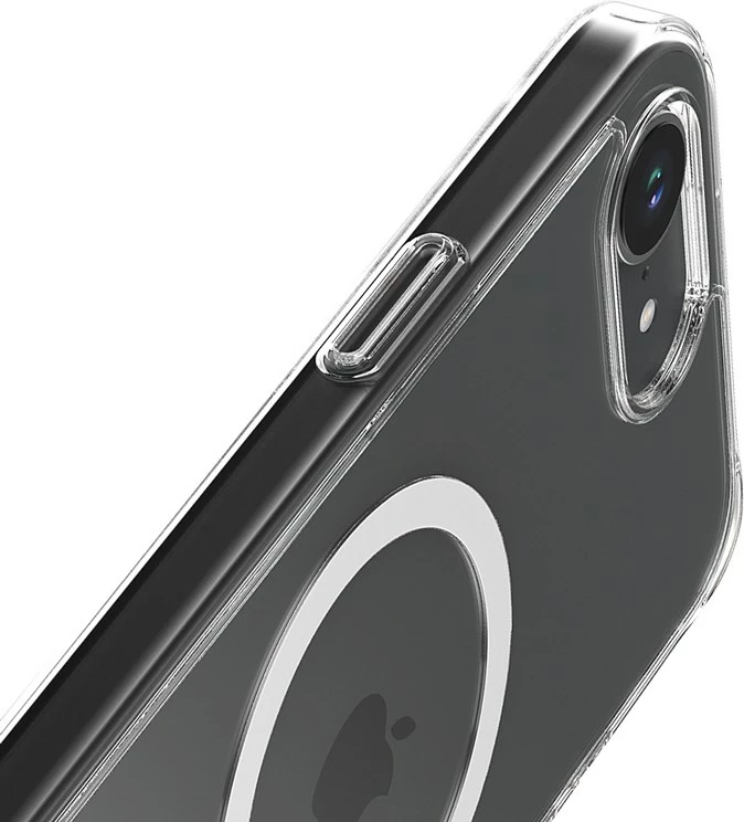 Mbështjellës CRONG Clear MAG Cover për iPhone 16e, MagSafe, Transparent