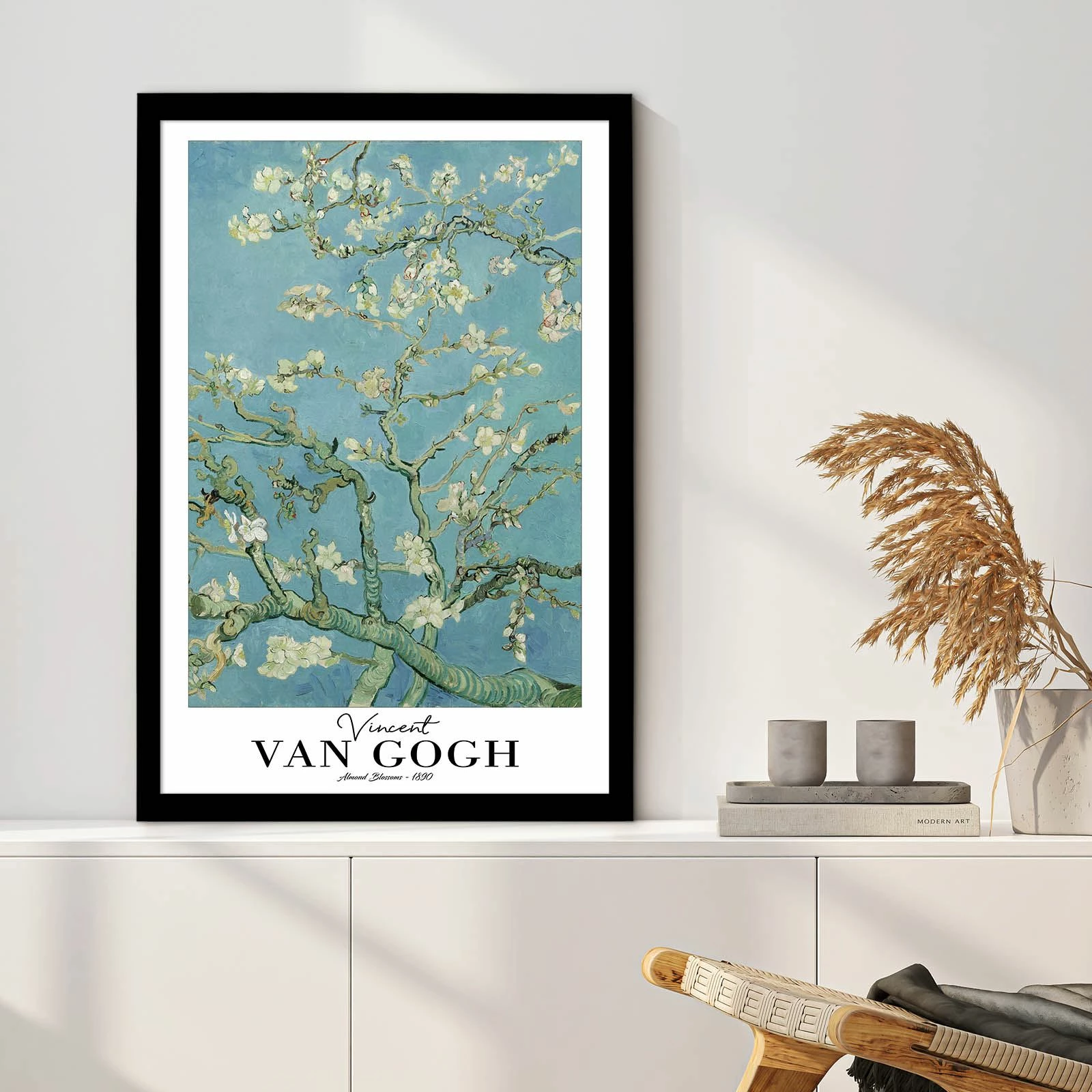 Pikturë dekorative me kornizë, Van Gogh, shumëngjyrëshe, 42x62cm, 4262SYHGOGH-001