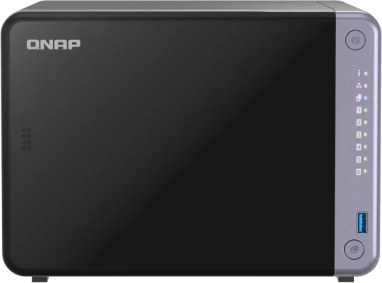 NAS server QNAP TS-632X-4G, 6-bay, 4GB RAM, 2x 10GbE SFP+, 2x 2.5GbE, i zi/gri