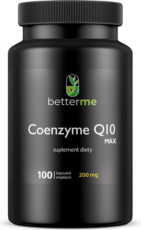 Suplement ushqimor BetterMe Coenzyme Q10 MAX 200mg, 100 kapsula