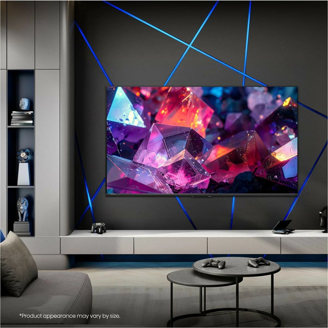 Televizor Smart Hisense 100Q7S PRO, 100", 4K Hi-QLED (QLED), 144Hz, Zi/Gri
