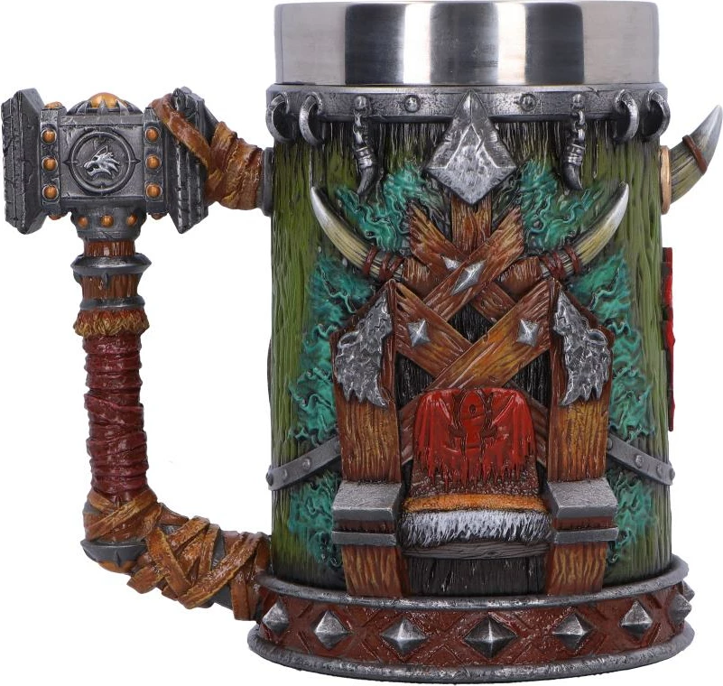 Krike NEMESIS NOW World of Warcraft Thrall 17.5cm me insert inox, 1 copë