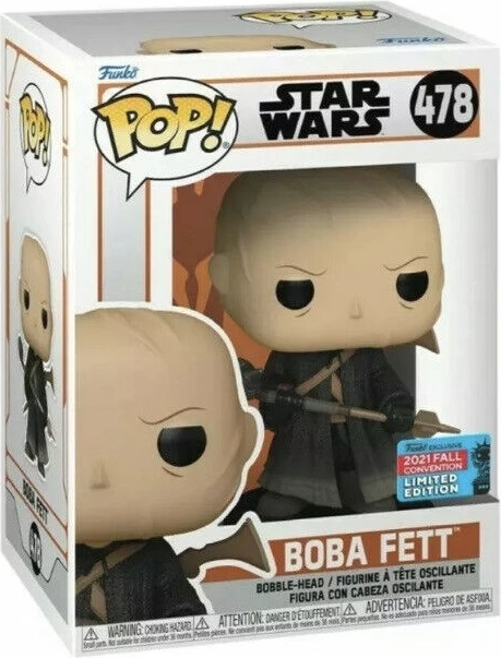 Figurinë koleksionuese Funko POP! Star Wars The Mandalorian Boba Fett
