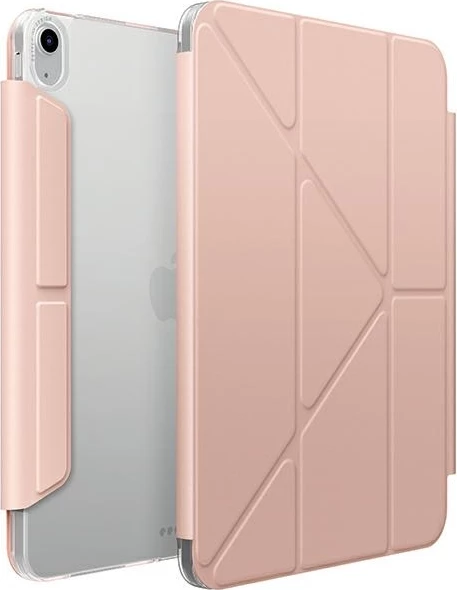 Mbështjellës UNIQ Camden Click për iPad Air 13" (2024), Rozë