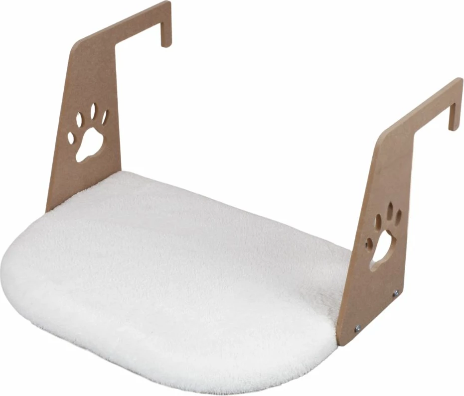 Shtrat për mace Riana, i bardhë, Paws & Whiskers