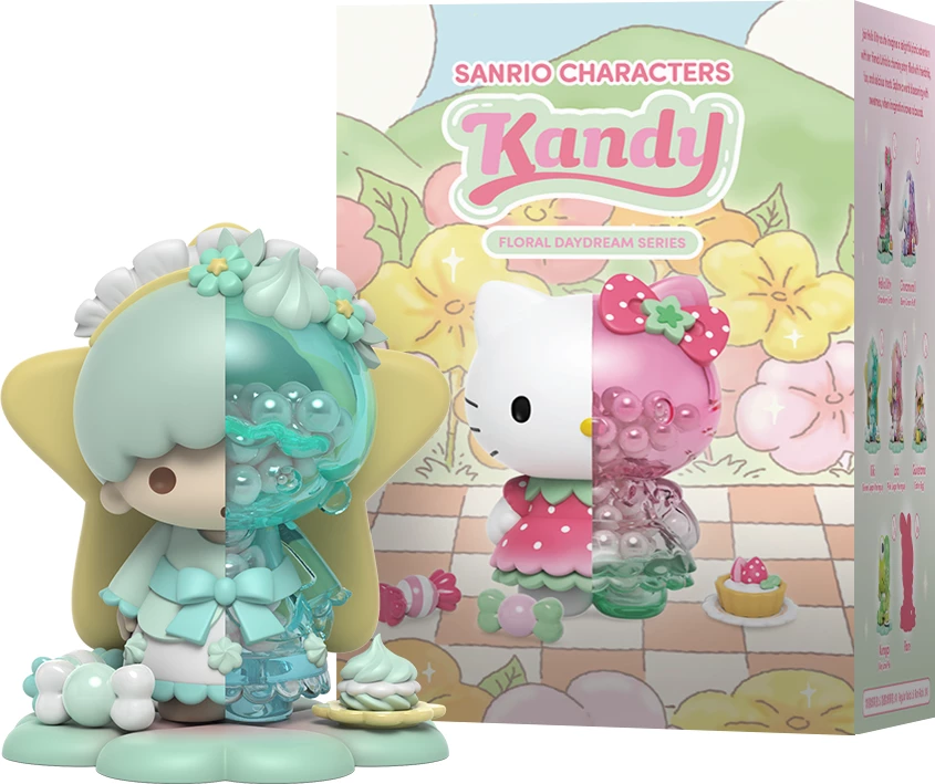 Figurinë koleksionuese Mighty Jaxx Kandy: Sanrio Floral Daydream Series, blind box (figurë e rastësishme)