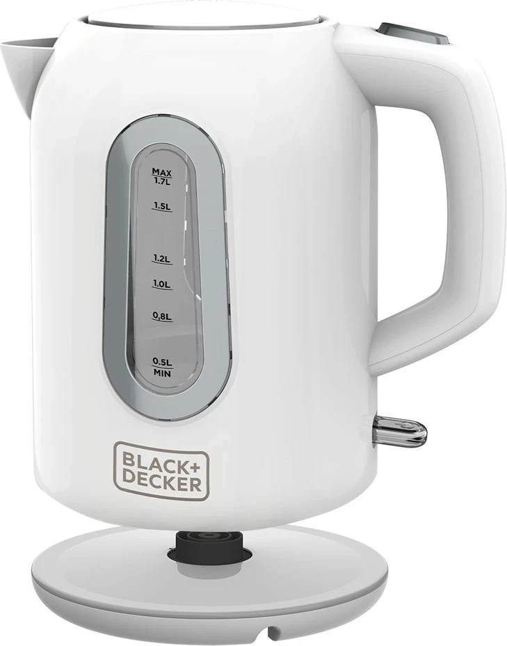 Ibrik elektrik BLACK+DECKER BXKE2204E, i bardhë