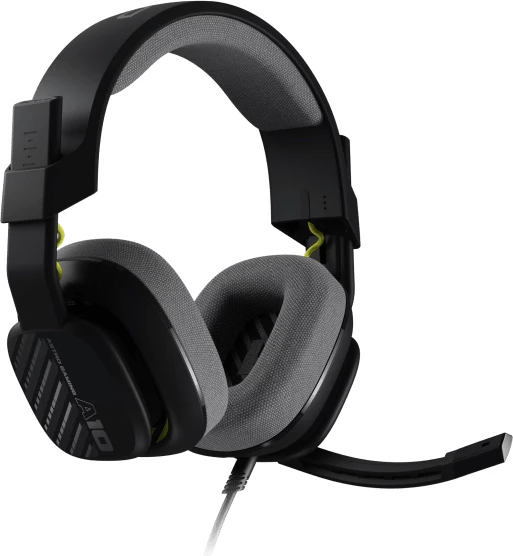 Kufje gaming Logitech ASTRO A10 Gen. 2 (939-002057), 3.5 mm, kabllore 2 m, për PS5/Xbox Series, zi