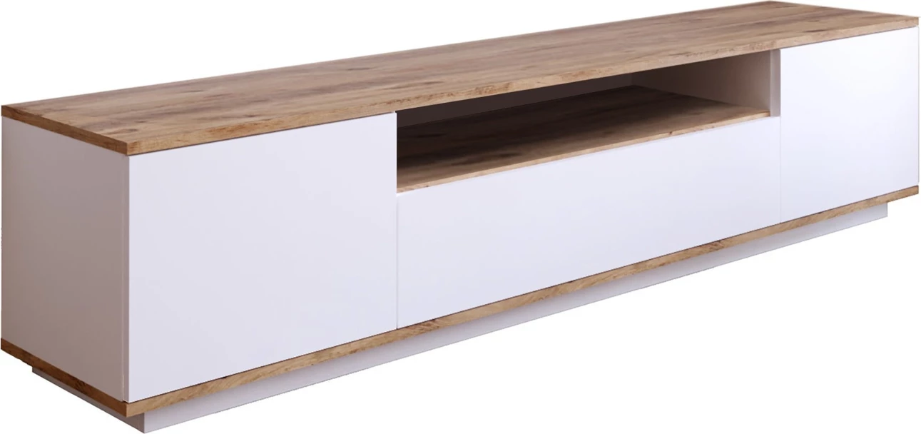 Komodë TV Hanah Home, Fr7-Aw, ngjyrë pishë Atlantike dhe e bardhë, 180x44.6x44.5cm