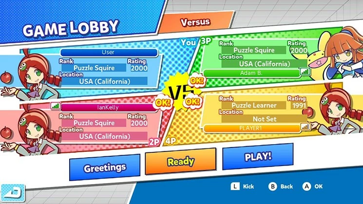 Lojë PS4 Deep Silver Puyo Puyo Tetris, PEGI 3