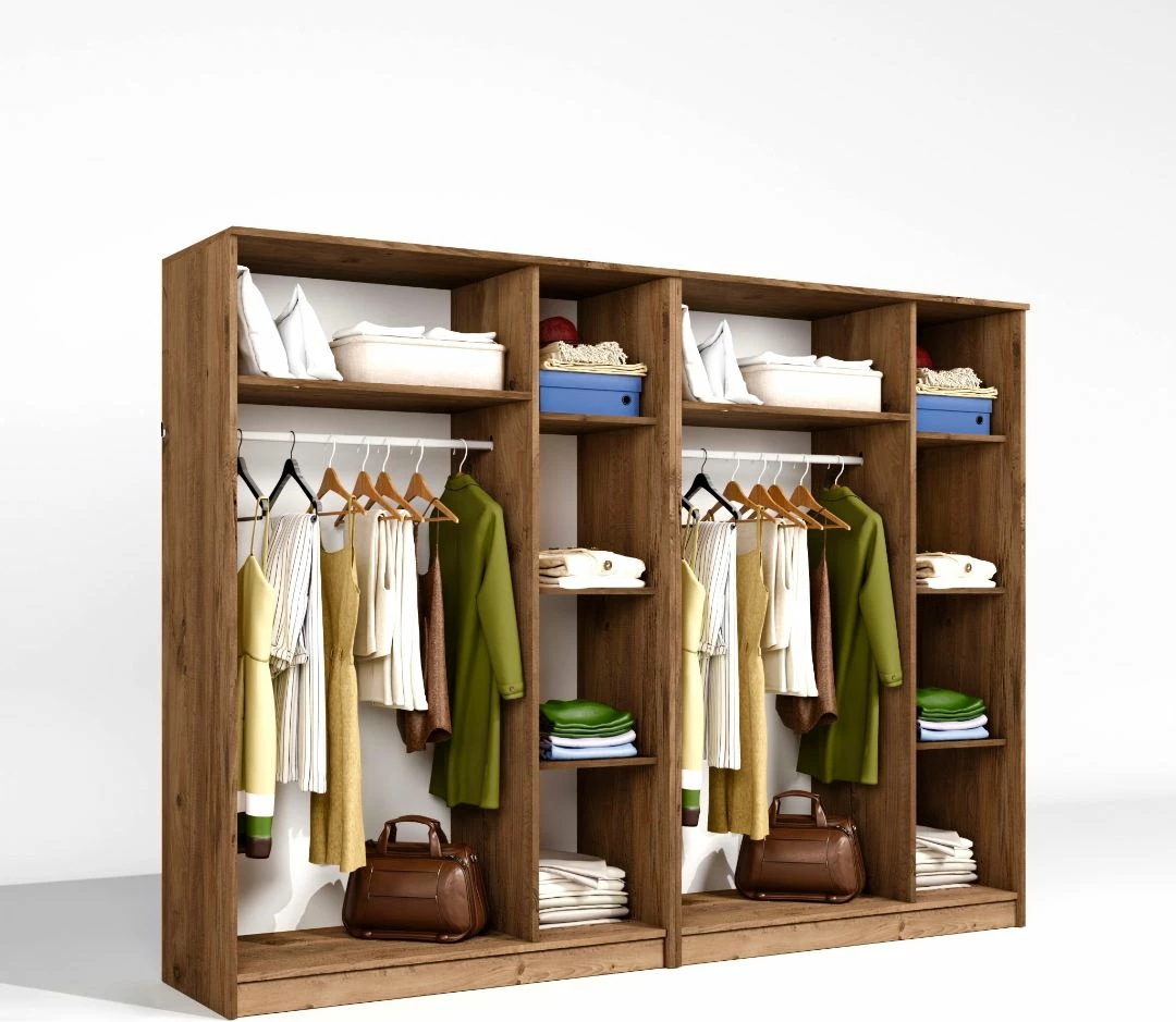 Dollap rrobash, ngjyrë Atlantic Pine, Skye Decor, 1600-120