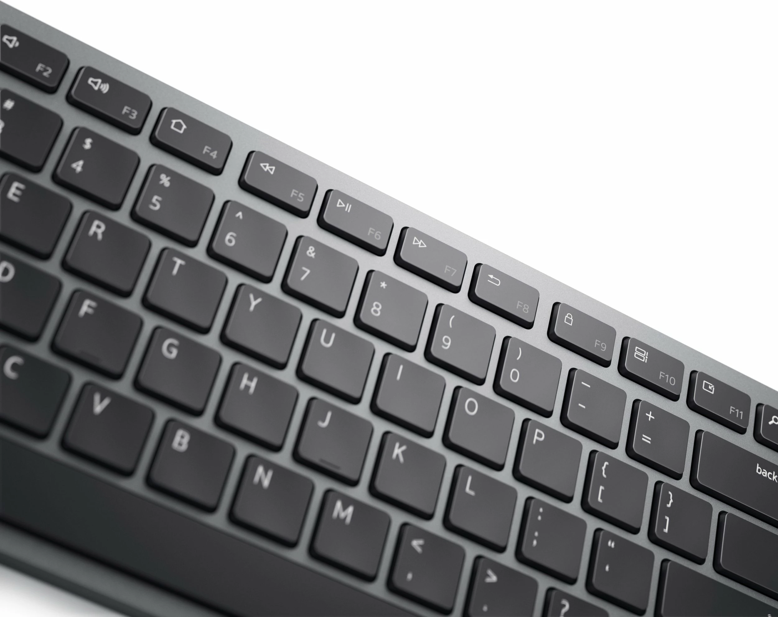 Tastierë + Maus Dell KM7321W (580-AJQV) wireless, layout ukrainas, numpad, gri, set