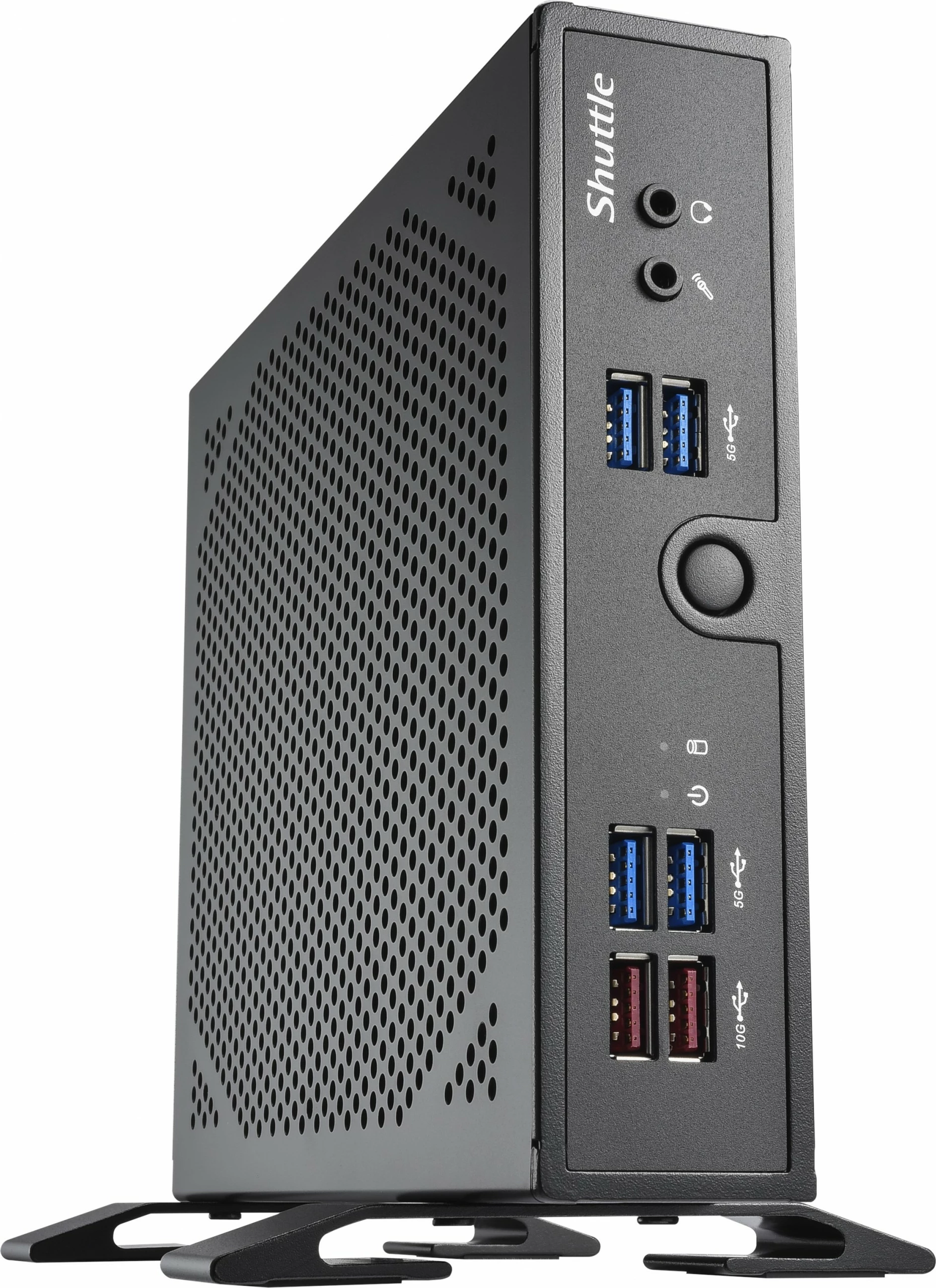 Mini PC Shuttle DS50U, Intel Celeron 7305, 2x LAN, fanless