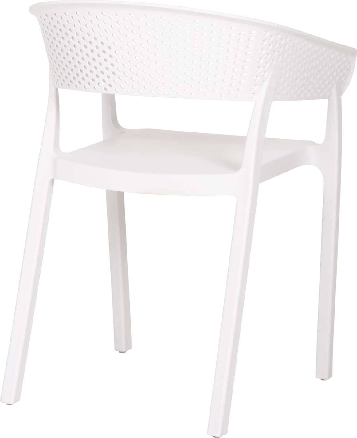 Karrige me krahë polipropileni, e bardhë, model PERFOE FH5941.01, 56x50.5x73cm 5