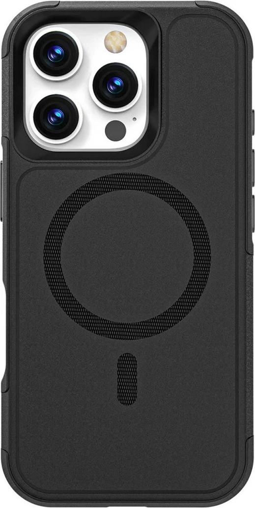 Mbështjellës 4smarts për iPhone 16 Pro, MagSafe, 6.3", i zi