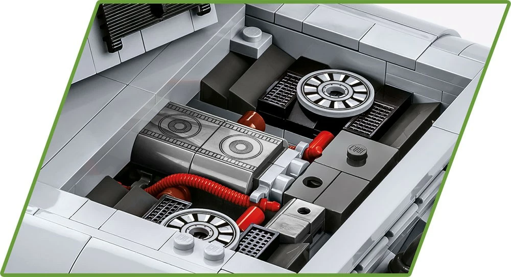 Set blloqesh Cobi Klocki Panzerkampfwagen E-100, 1511 pjesë, me figurë, Gri