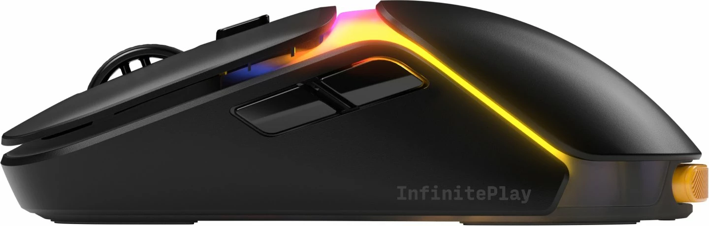 Maus Glorious Model O3 Wireless GLO-O3-WL-BLK 30000 DPI 8K RGB e zezë