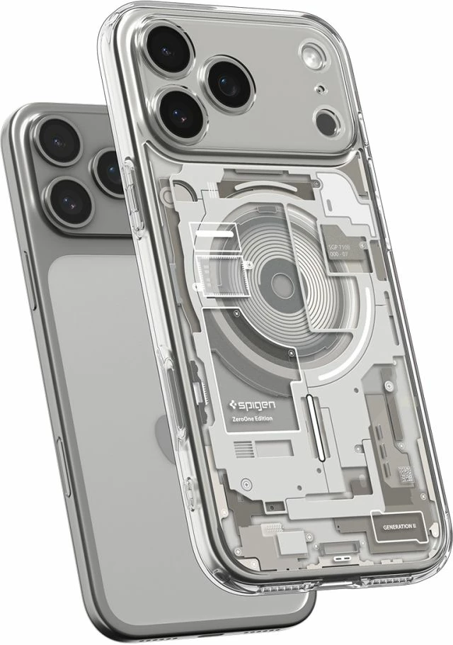 Mbështjellës Spigen Ultra Hybrid MagSafe për iPhone 17 Pro Max, titanium