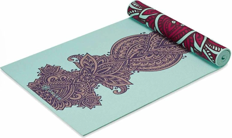 Tapet yoga Gaiam për femra dhe meshkuj, i kuq