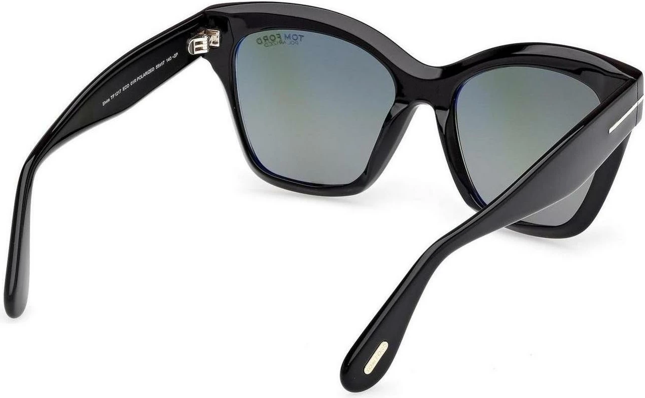 Syze dielli për meshkuj Tom Ford FT1217 5501R, të zeza [Madhësia: 55]