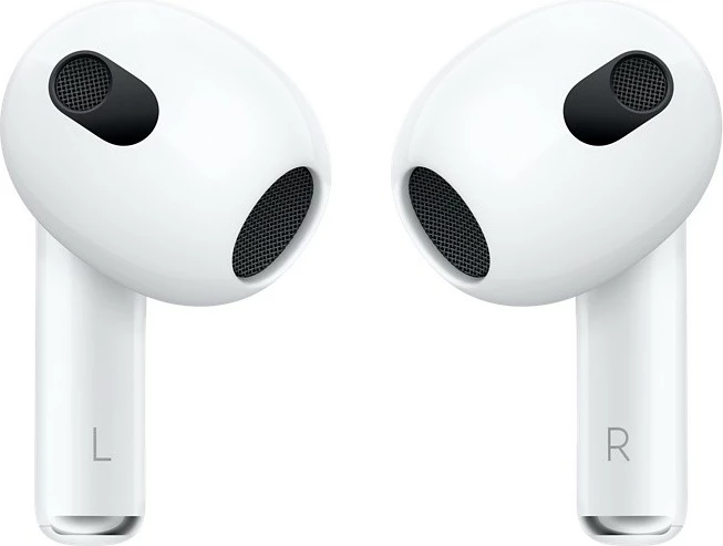 Kufje Apple AirPods (3rd generation), Wireless, Mbështjellës Lightning, Bardhë