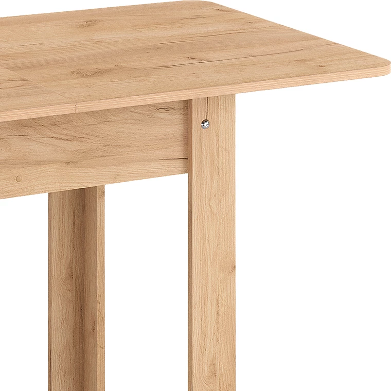 Tavolinë Quiin e zgjerueshme, ngjyrë lisi, 120-174x70x73.5 cm