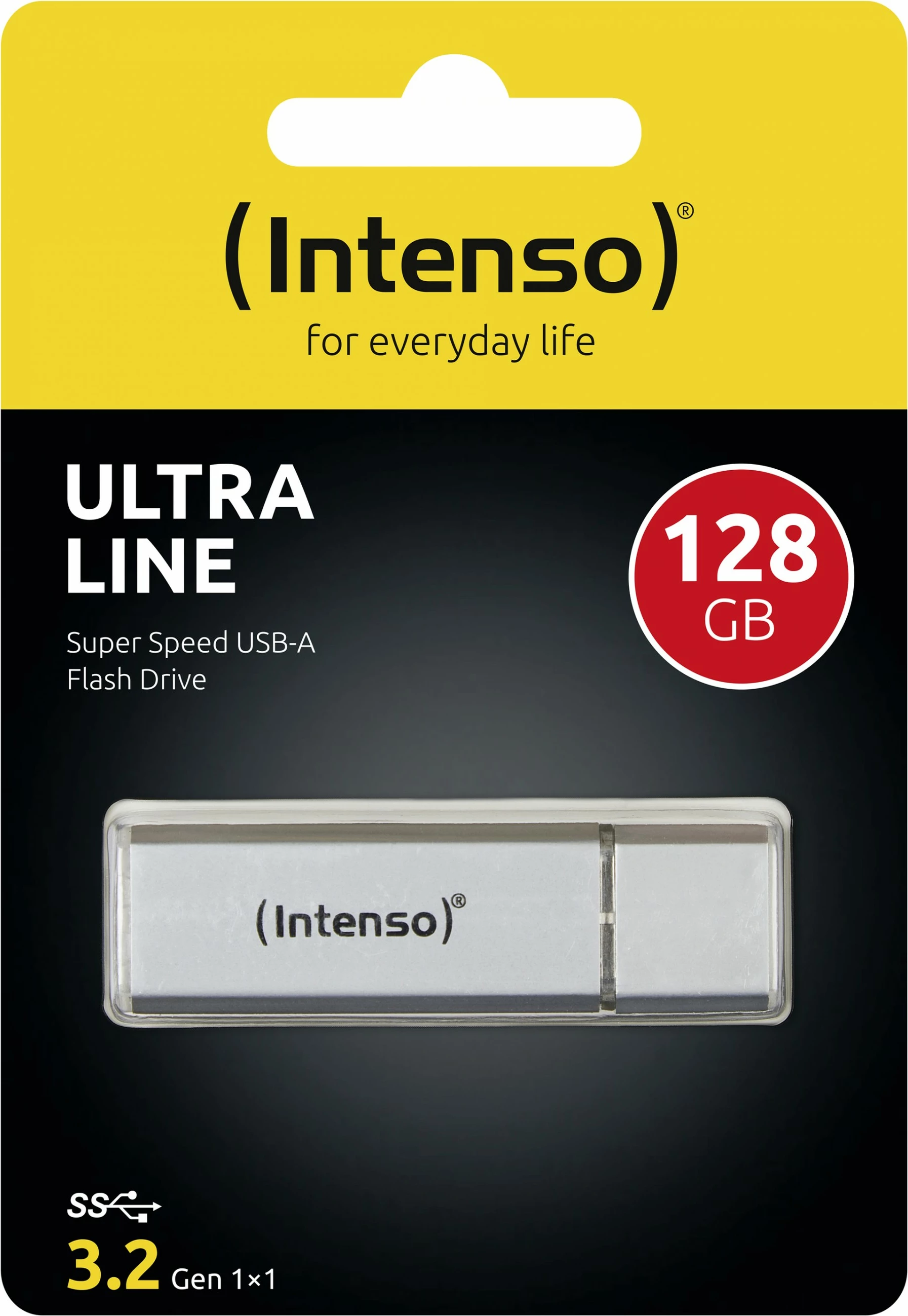 USB stick Intenso Ultra Line 128GB, USB 3.2, argjendtë
