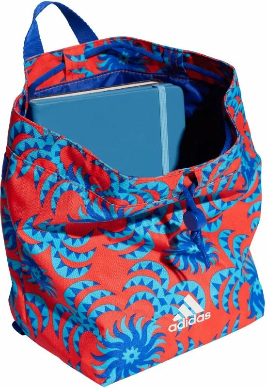 Çanta shpine adidas për femra dhe fëmijë, e kuqe dhe blu