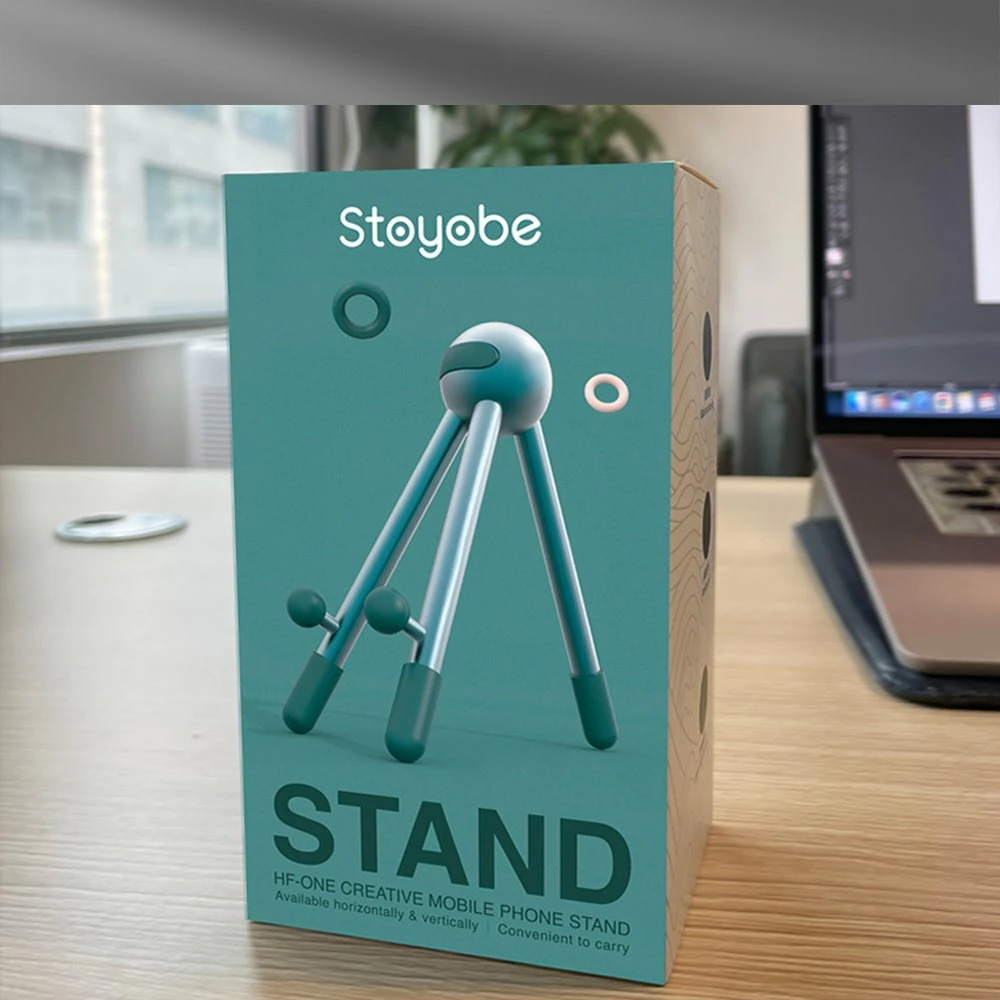 Mbajtës telefoni/tableti Stoyobe HF-One, jeshil