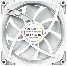 Ventilator kasë Montech AX140 PWM, 140mm, RGB, i bardhë