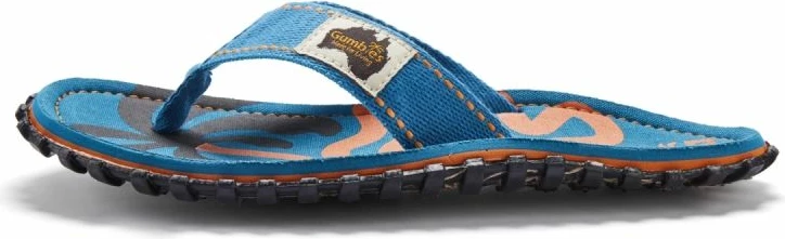 Papuqe unisex Gumbies Islander Flip-Flop, blu