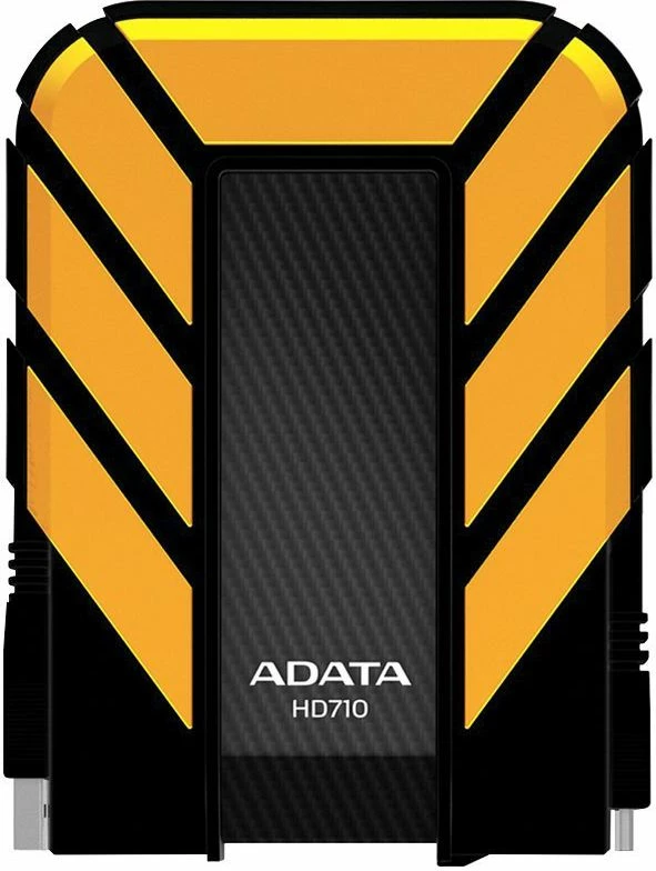 Hard disk i jashtëm HDD ADATA HD710 Pro AHD710P-2TU31-CYL 2TB 2.5\" USB 3.0, zi-verdhë