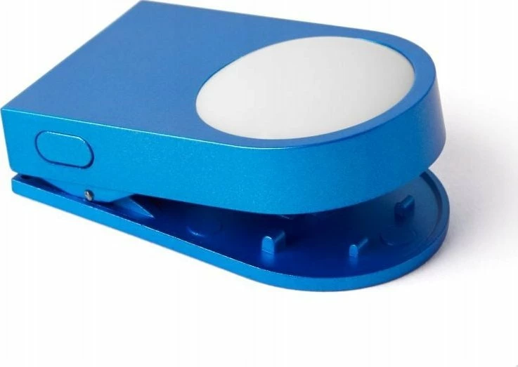Klips LED Lexon Lucie LL121B, 4 mënyra ndriçimi, IPX4, 150 m, blu
