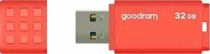 USB memorje GoodRam UME3 UME3-0320O0R11, 32 GB, USB 3.2 Gen 1, portokalli